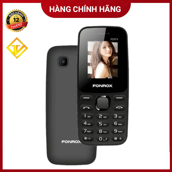 Điện thoại Fonrox F2171 Thương hiệu mỹ giá rẻ , 2 sim 2 sóng , Máy chắc chắn siêu bền