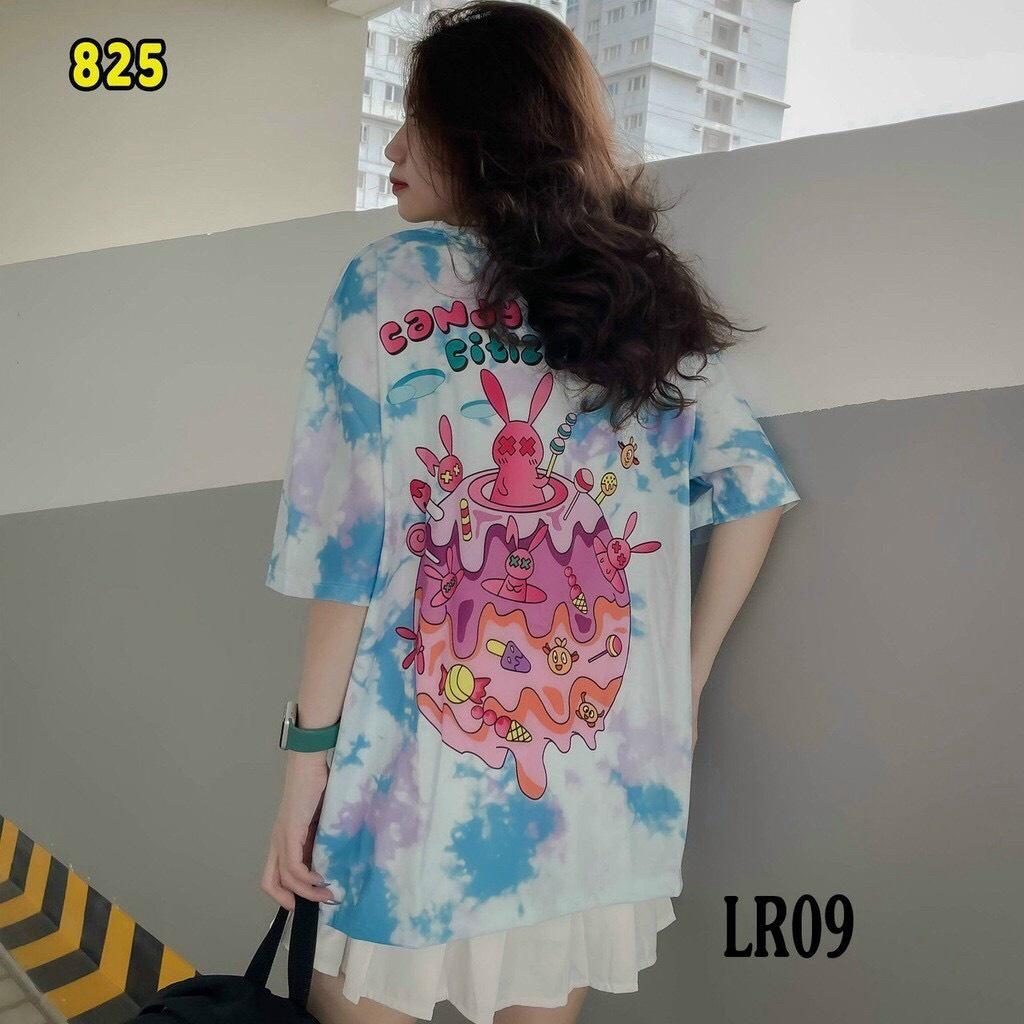 ÁO THUN IN LOANG FORM RỘNG NỮ SIÊU XINH , THỜI TRANG HÀN QUỐC HOT HIT CHO GENZ