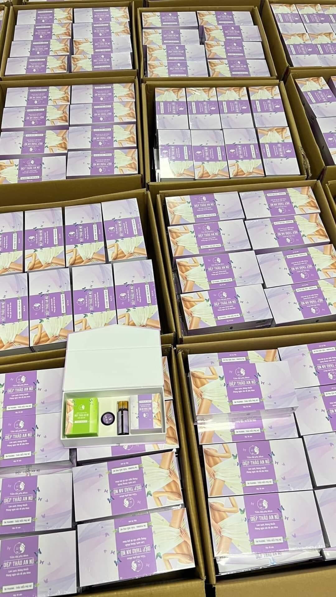 Diệp Thảo An Nữ TM PHARMA giúp làm sạch, kháng khuẩn phòng ngừa vấn đề phụ khoa