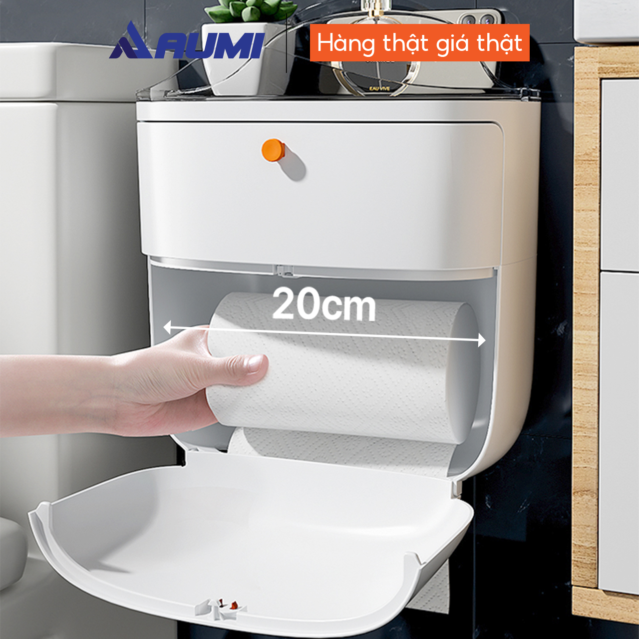 Hộp đựng giấy vệ sinh dán tường JOYBOS SJ1
