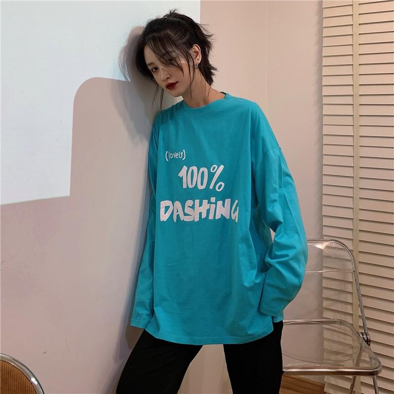 Áo Thun Tay Dài Unisex DASHING Thu Đông