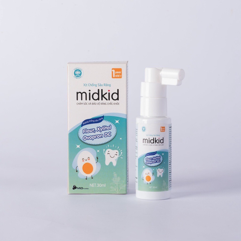 Xịt chống sâu răng Midkid 30ml