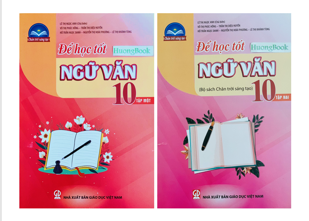 Sách - Combo Để học tốt Ngữ Văn 10 - tập 1 + Tập 2 - ĐN