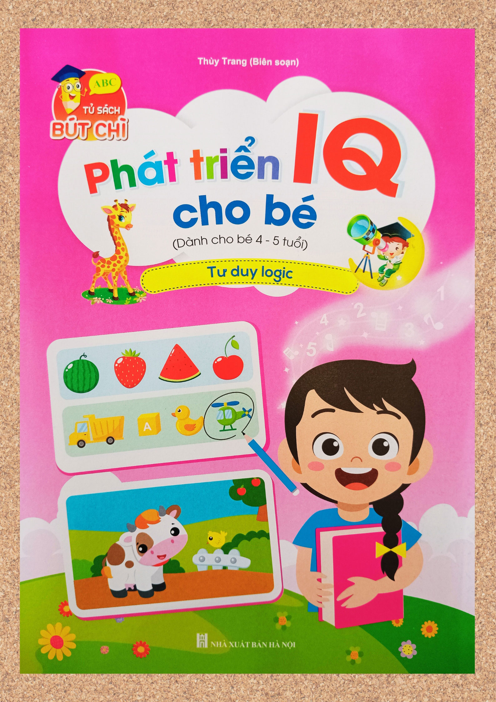 Sách Phát triển IQ cho bé dành cho trẻ từ 4 đến 5 tuổi (Bộ 8 cuốn)