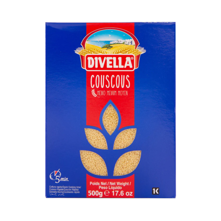 Hạt Pasta Couscous Divella 500G Dùng Hằng Ngày [Nhập Khẩu Ý]