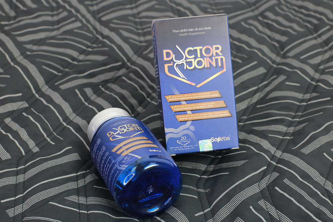 Viên Uống Hỗ Trợ Xương Khớp DOCTOR JOINT giảm đau nhức xương khớp, ngăn ngừa thoái hóa khớp, phục hồi mô khớp - Hộp 20 viên