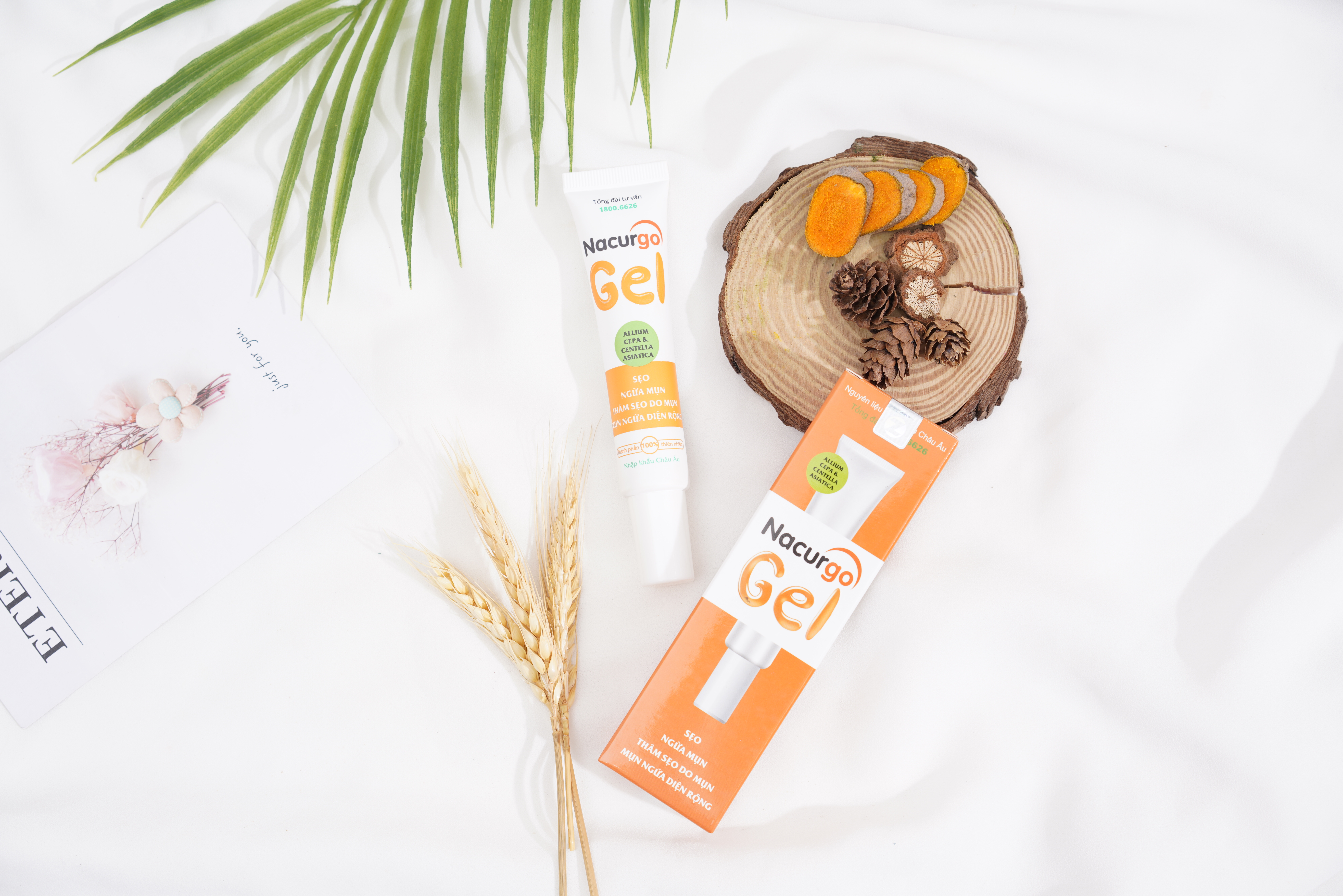 - NACURGO GEL - Gel làm mờ mụn thâm sẹo