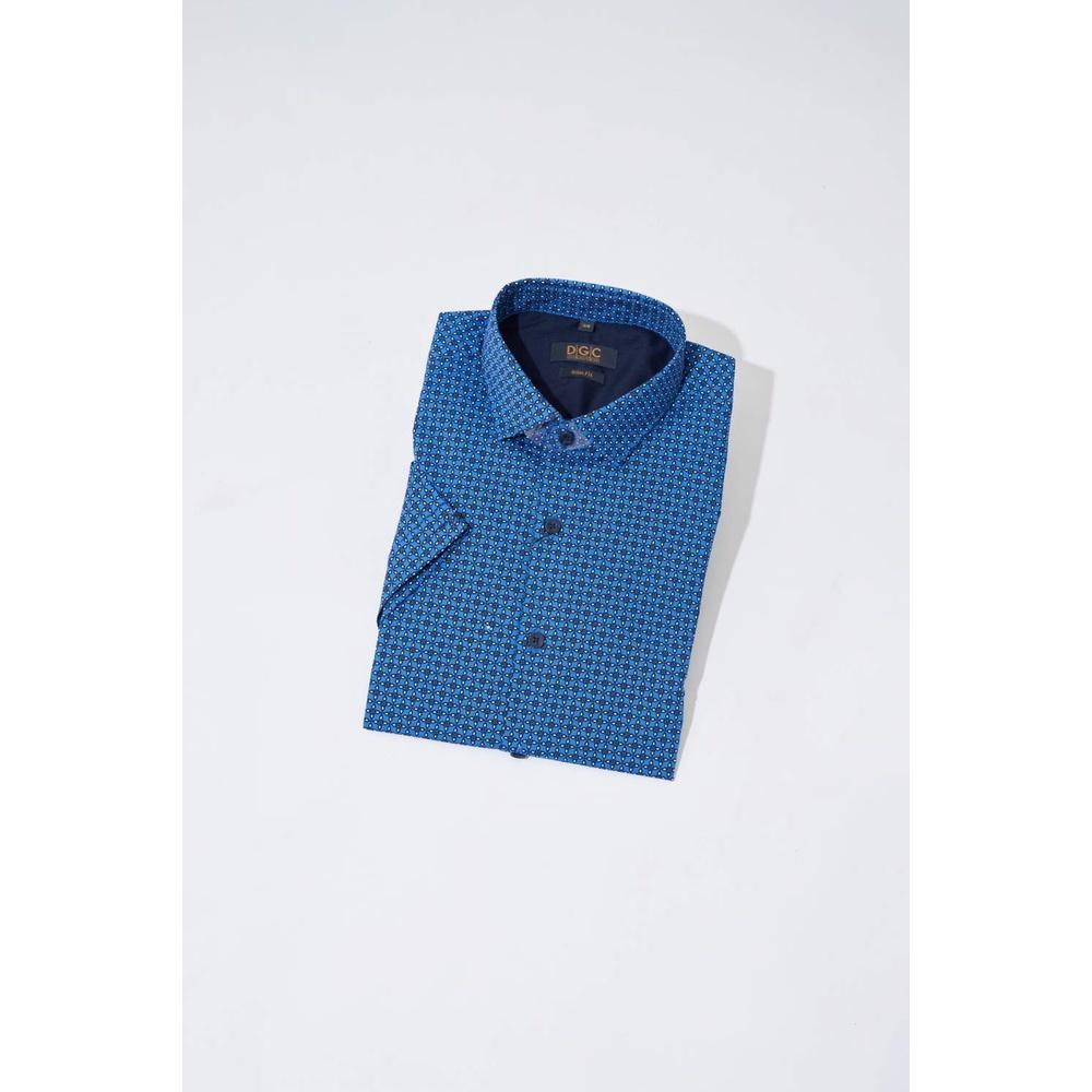 Áo sơ mi Nam ngắn tay Slim Fit DGC - SASNCB34M-S