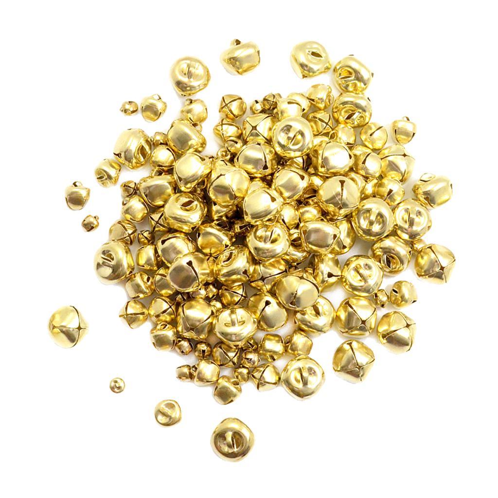 150Pcs 6/10/15mm Golden    Jewelry Making Charms Wedding Craft