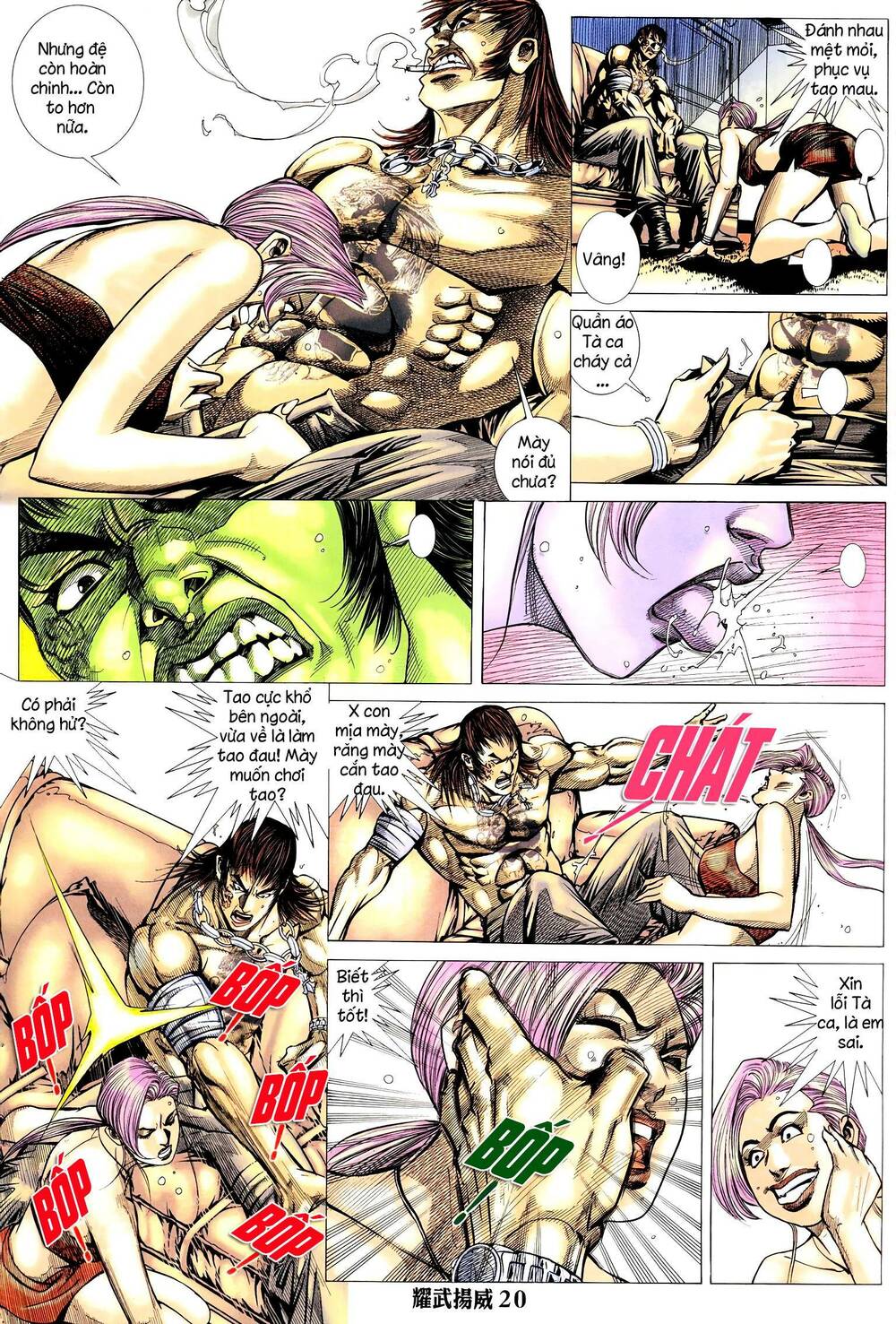 diệu võ dương oai chapter 282 18