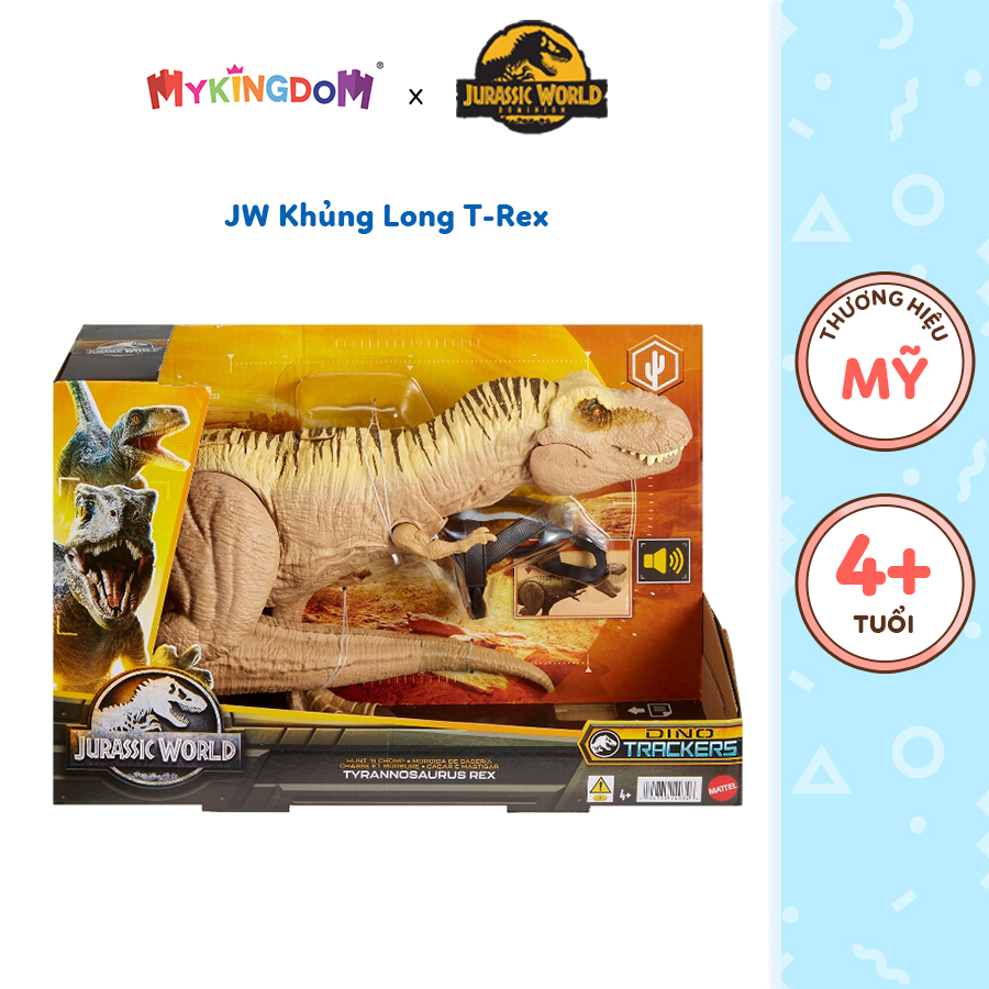 Đồ Chơi Jw Khủng Long T-Rex JURASSIC WORLD MATTEL HNT62