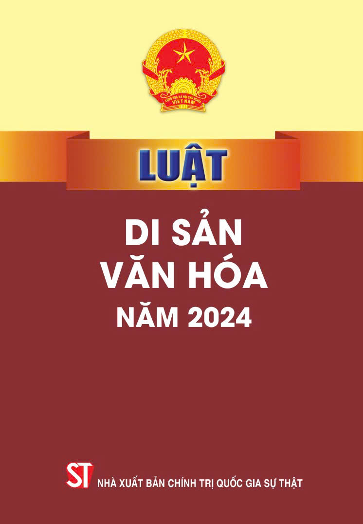 Luật di sản văn hóa năm 2024