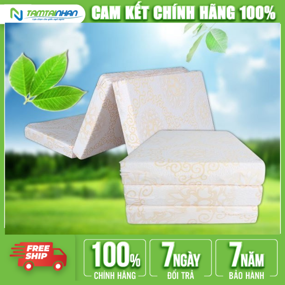 Nệm Cao Su Gấp Đồng Phú 120x200x10cm