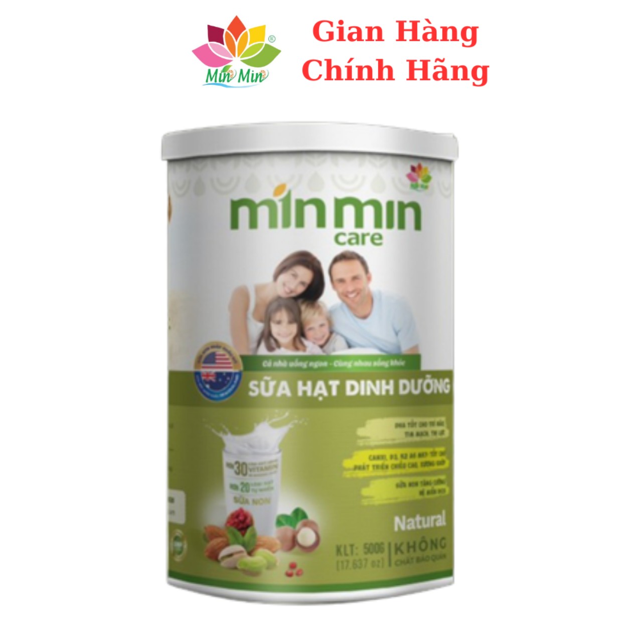 Sữa Hạt Min Min Care - Sữa Hạt Dinh Dưỡng Cho Cả Gia Đình