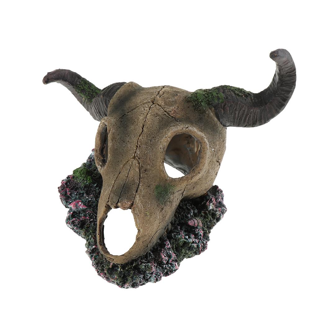 Mini Reptile Hiding Cave Landscape Ornament Reptile Water Container Shape 1