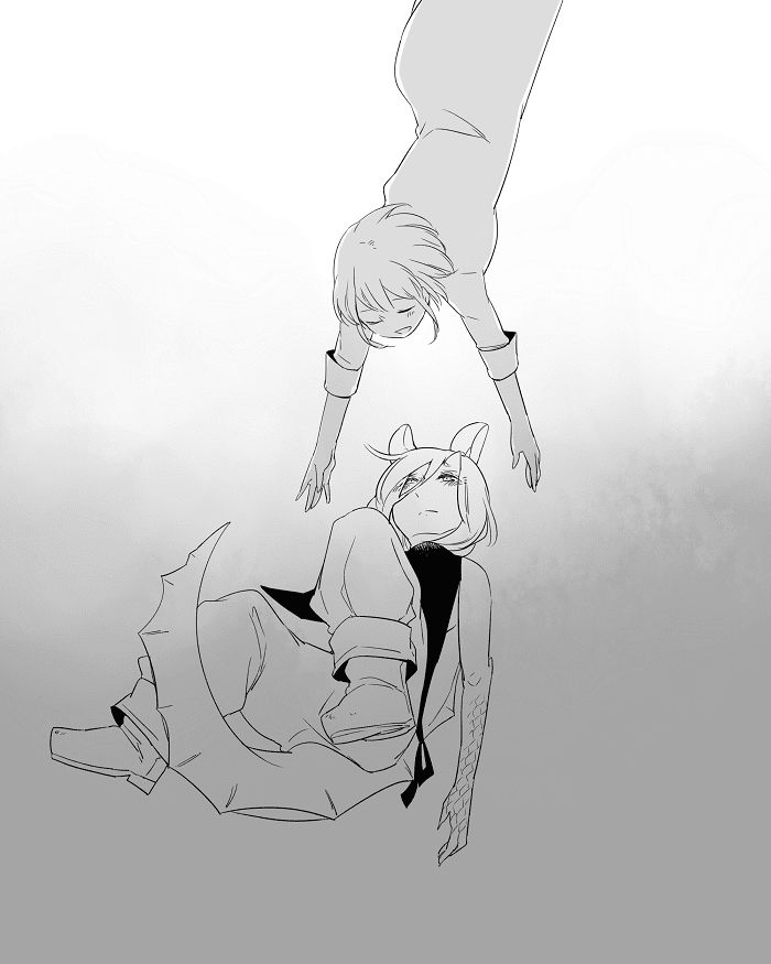 yêu quái cô đơn và cô bé bị mù chapter 13 10