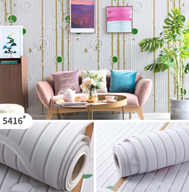 10m Decal giấy dán tường khổ 45cm keo sẵn nhiều mẫu hiện đại mới nhất BST01