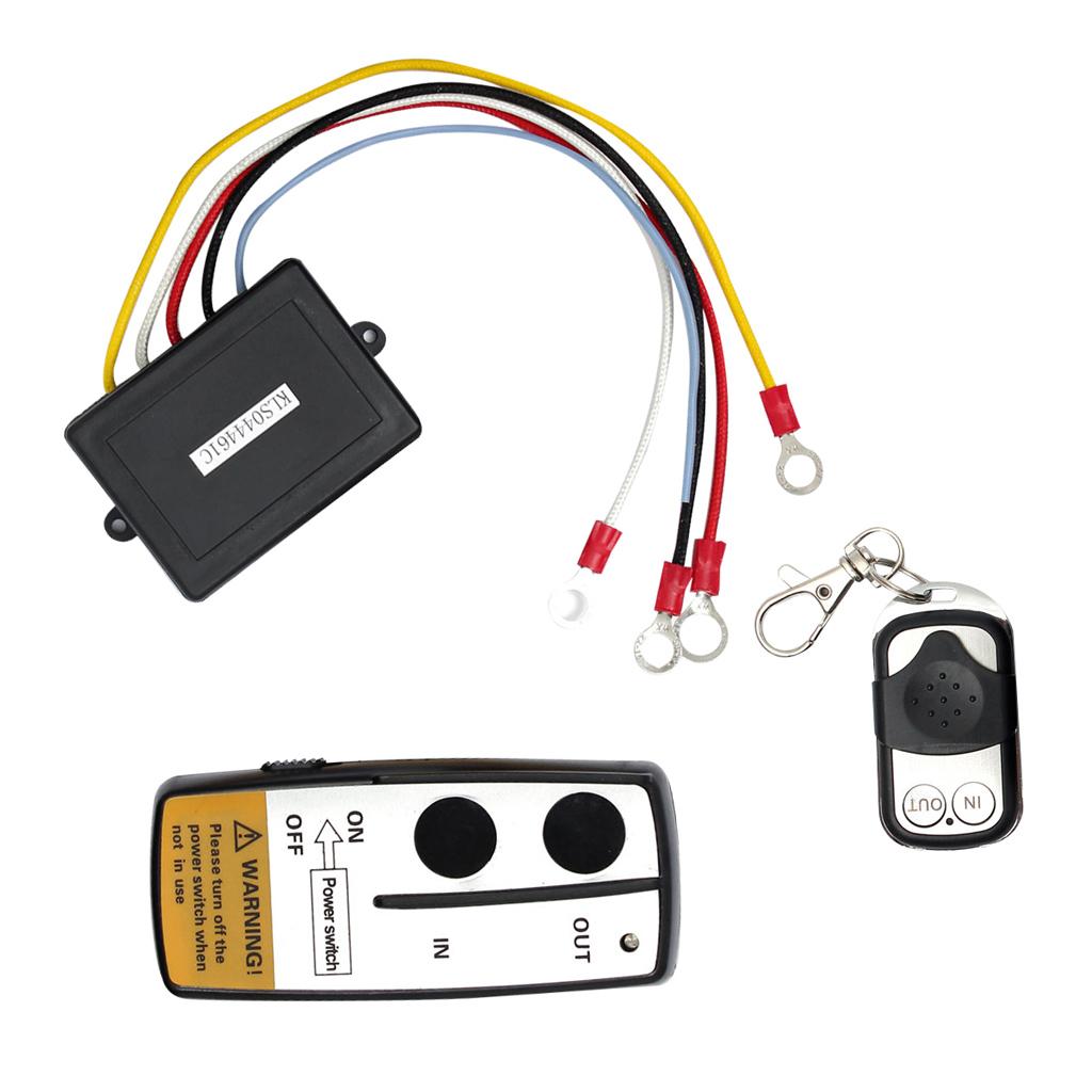 Brand New 12V Car Vehicle Winch Remote Control Switch Kit On/Off Handset