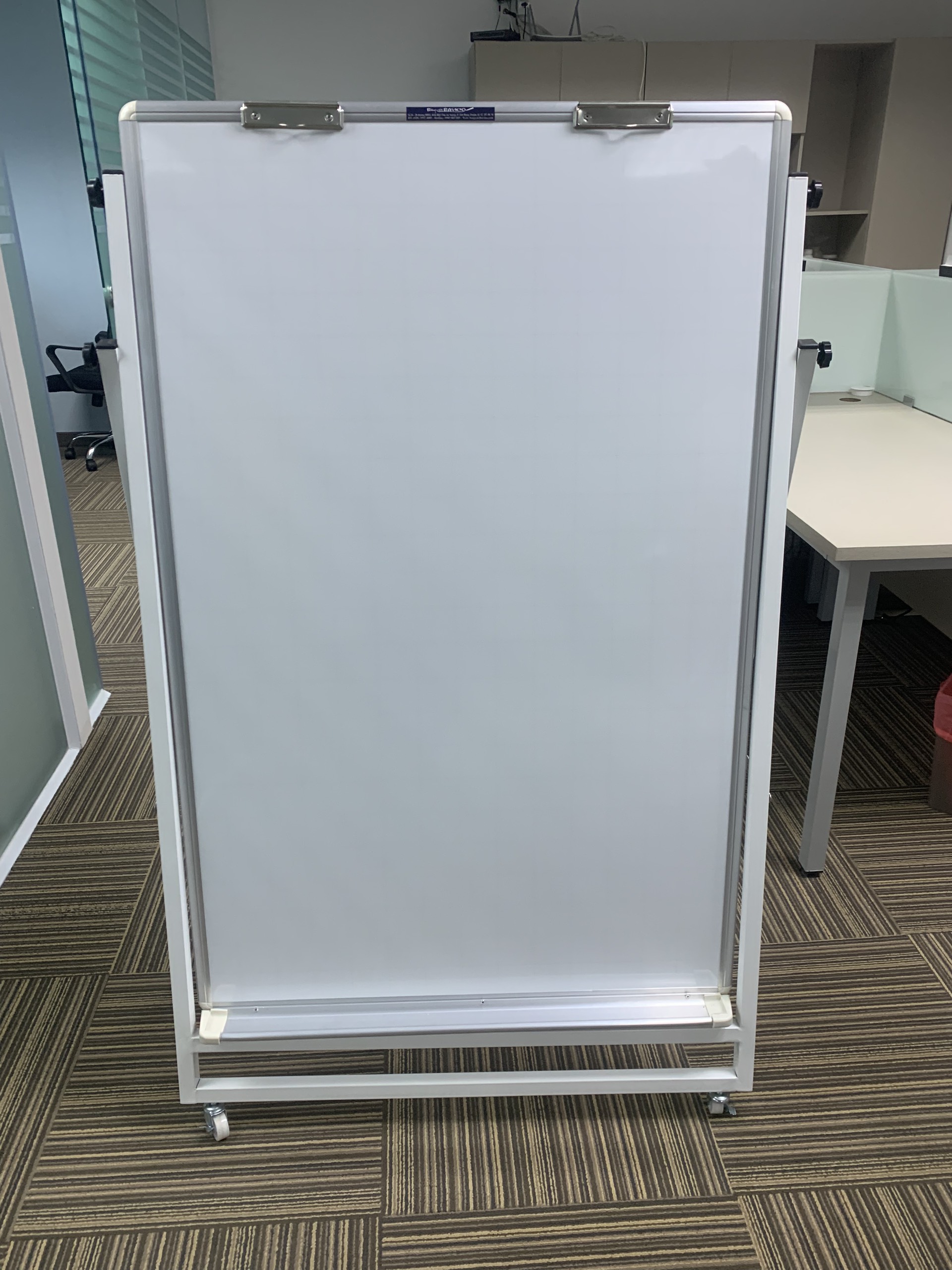 Bảng Flipchart bút lông từ Hàn Quốc, chân sắt sơn tĩnh điện 120x80cm