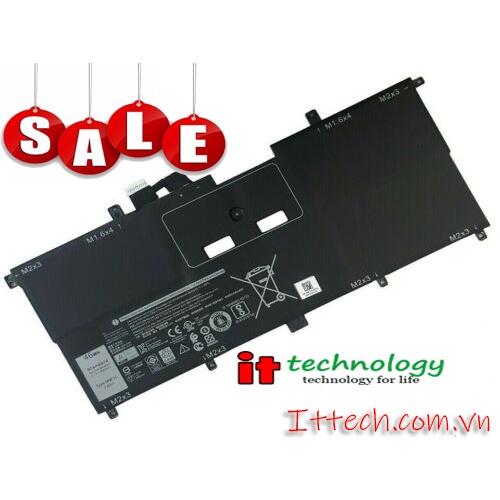 Pin dùng cho  Laptop Dell XPS 13 9365 2-in-1 2017 HMPFH 46WH