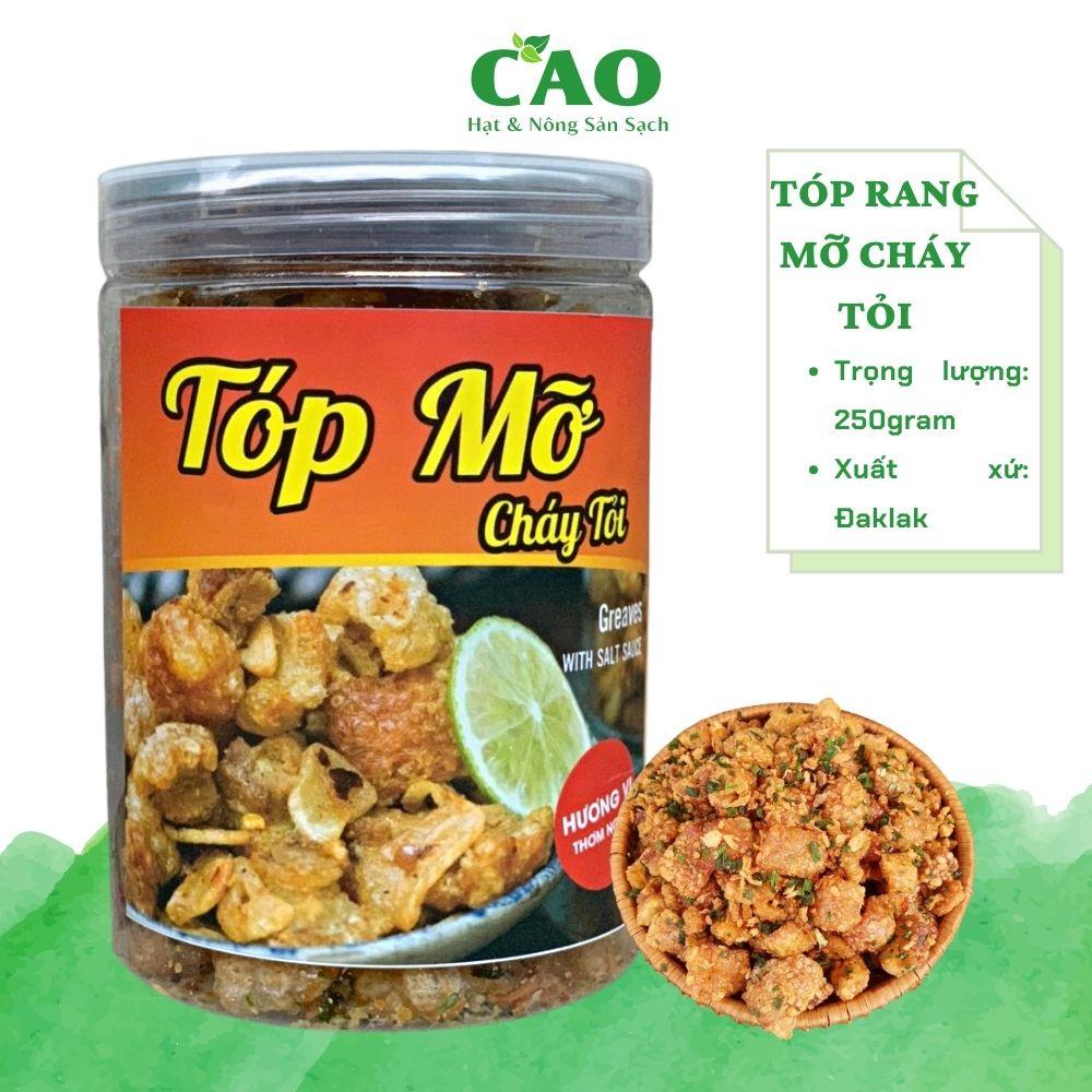 [200GR] TÓP MỠ LIỀN DA RANG CHÁY TỎI MẮM HÀNH CHUẨN NGON VỊ ĐẬM ĐÀ