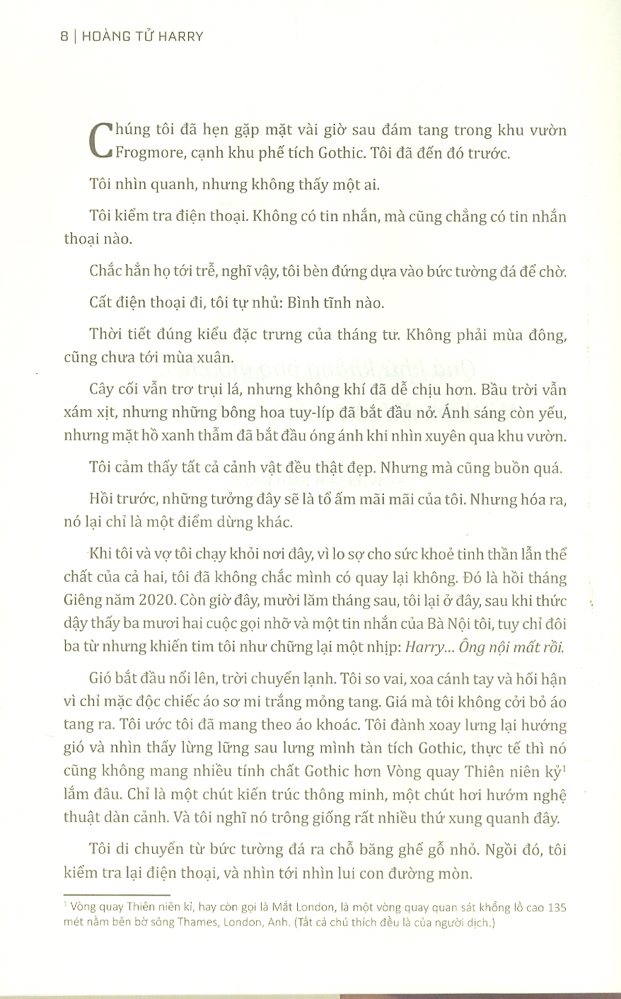 SPARE - KẺ DỰ BỊ - Hoàng tử Harry – Orkid, Phương Nhung dịch - Bách Việt Book