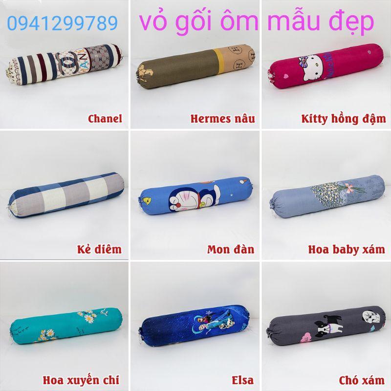 Vỏ gối ôm ga gối poly được chọn mẫu