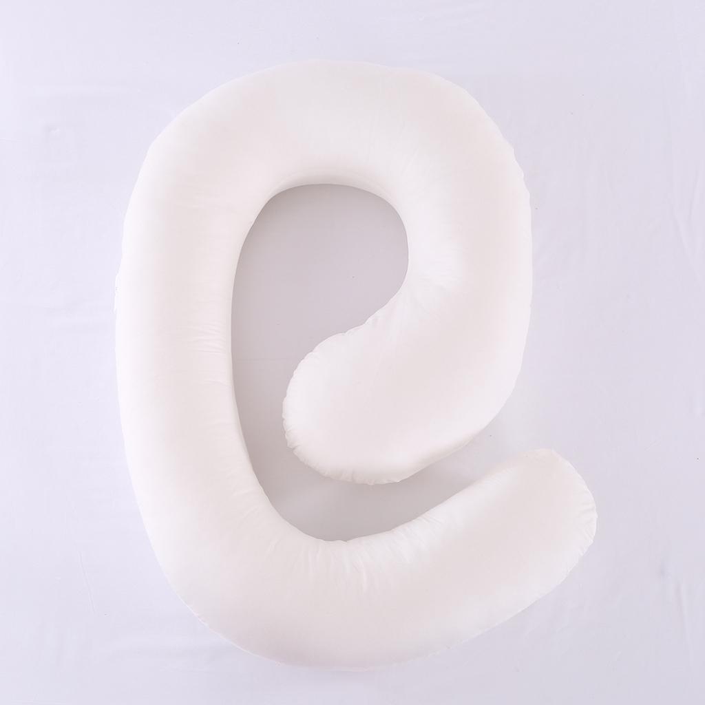 C Shape Body Bolster Maternity Support Pillow 130x75x20cm