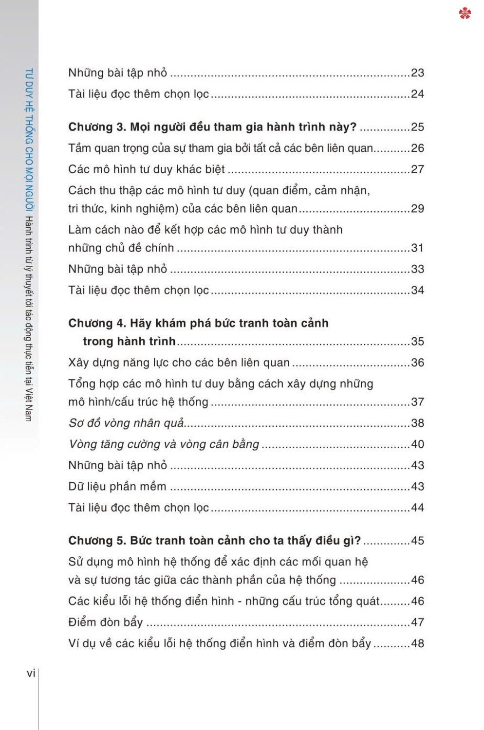Tư duy hệ thống cho mọi người. Hành trình từ lý thuyết tới tác động thực tiễn tại Việt Nam - bản in 2024