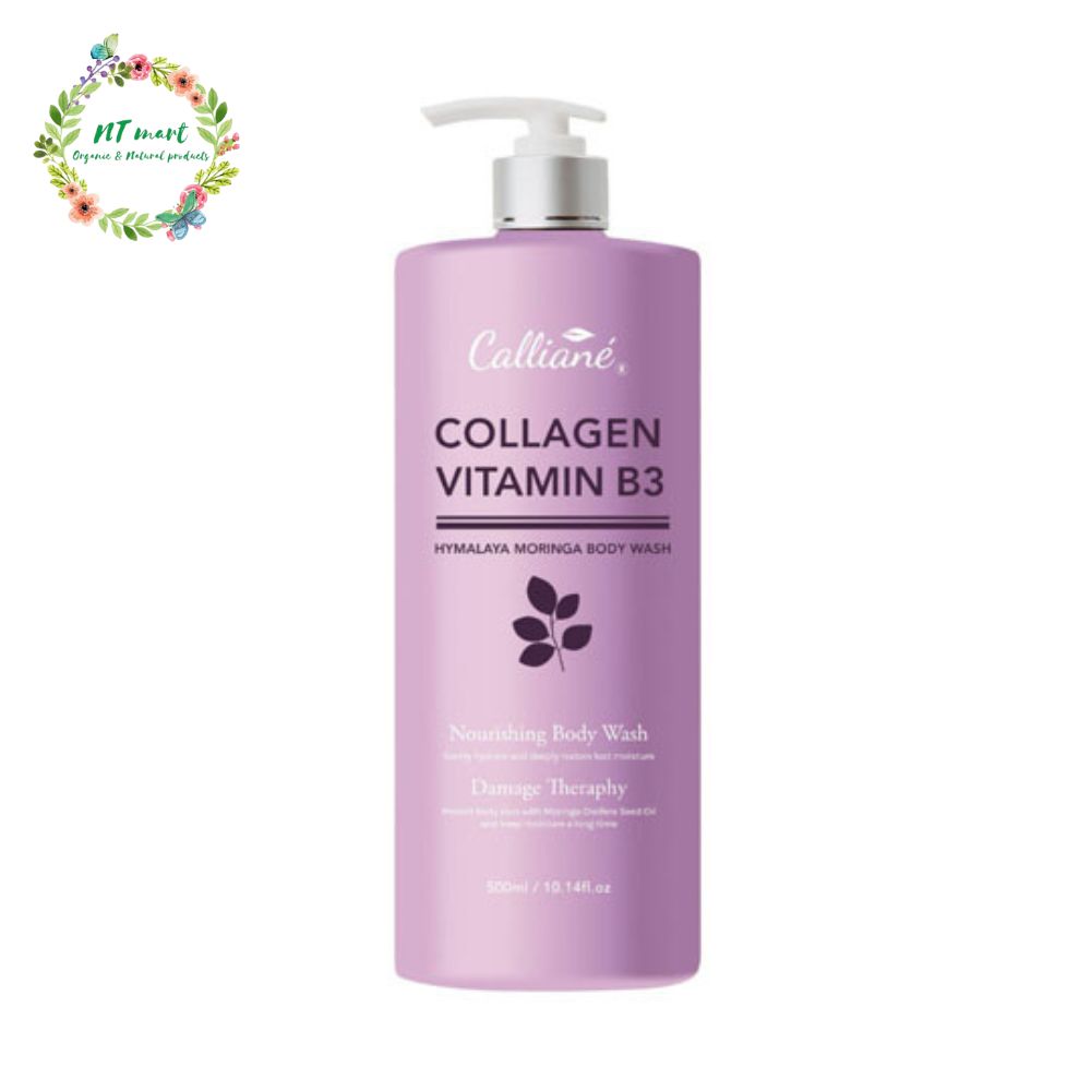 Sữa Tắm Trắng Da, Tẩy Da Chết Calliané Himalaya Moringa