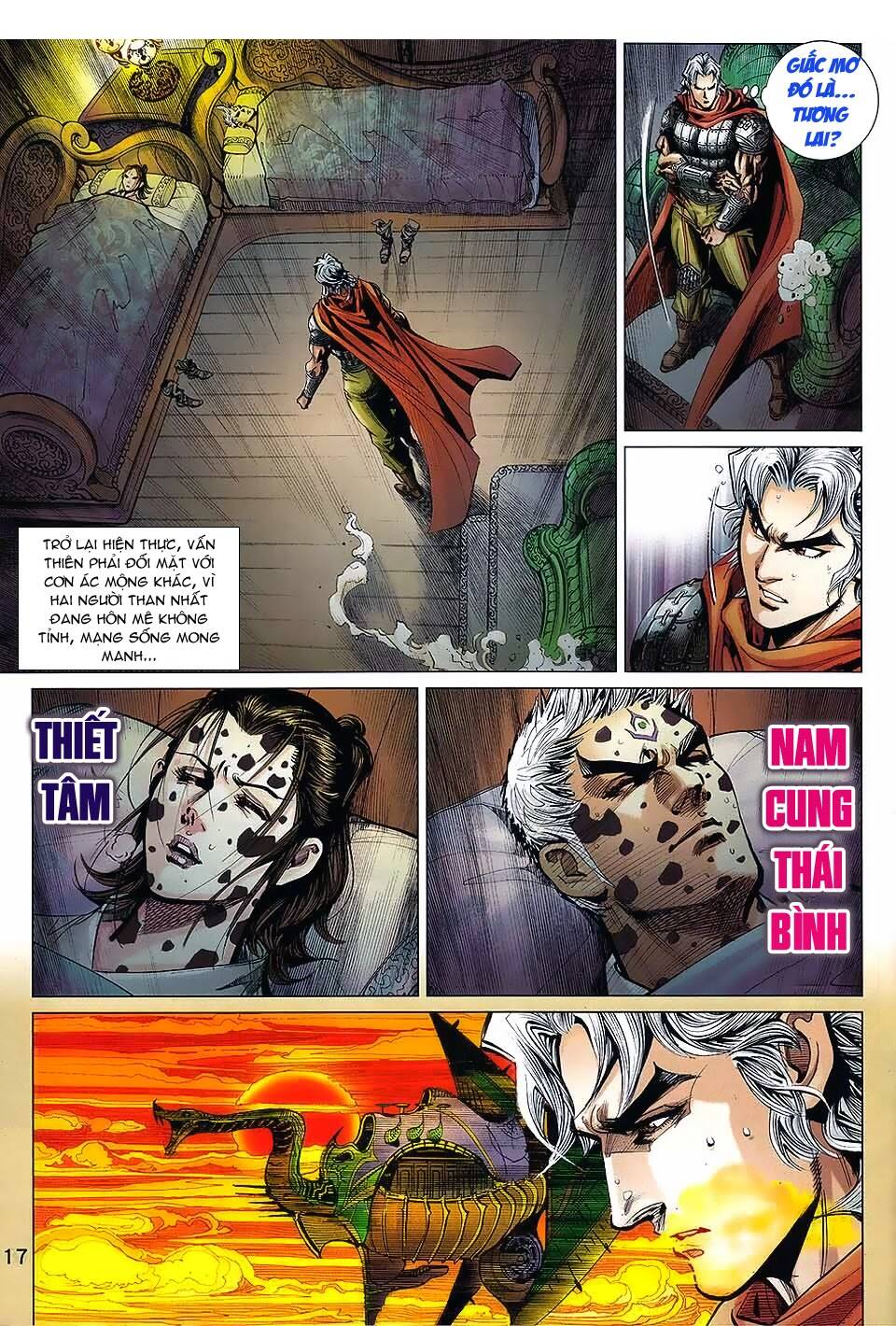 thần binh vấn thiên chapter 1 12