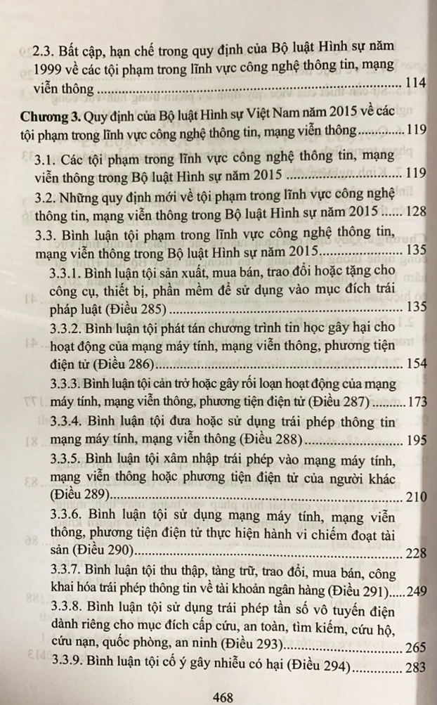 Phòng Chống Tội Phạm Trong Lĩnh Vực Công Nghệ Cao