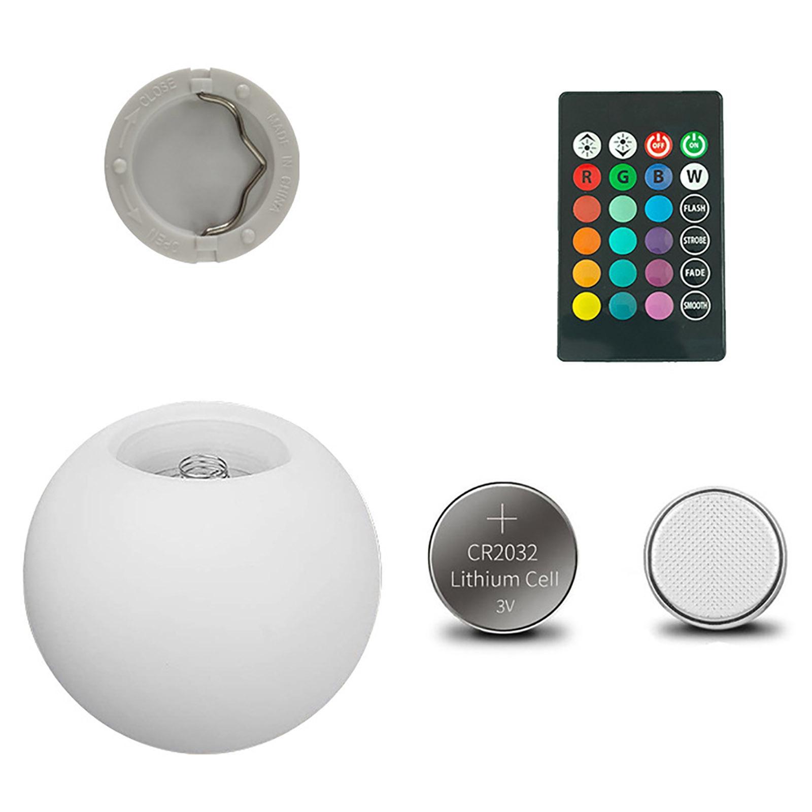Waterproof Floating Pool Ball Light 16 Colors for Outdoor Garden Lawn Decor