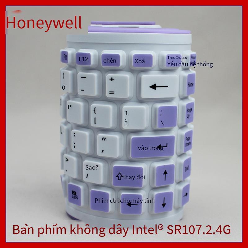 Tốt nhất tại chỗ cung cấp Bàn phím silicon 2.4G 107 phím gấp bàn phím tắt tiếng mềm Đài Loan ký tự truyền thống của Trung Quốc tại chỗ silicon 2.4G