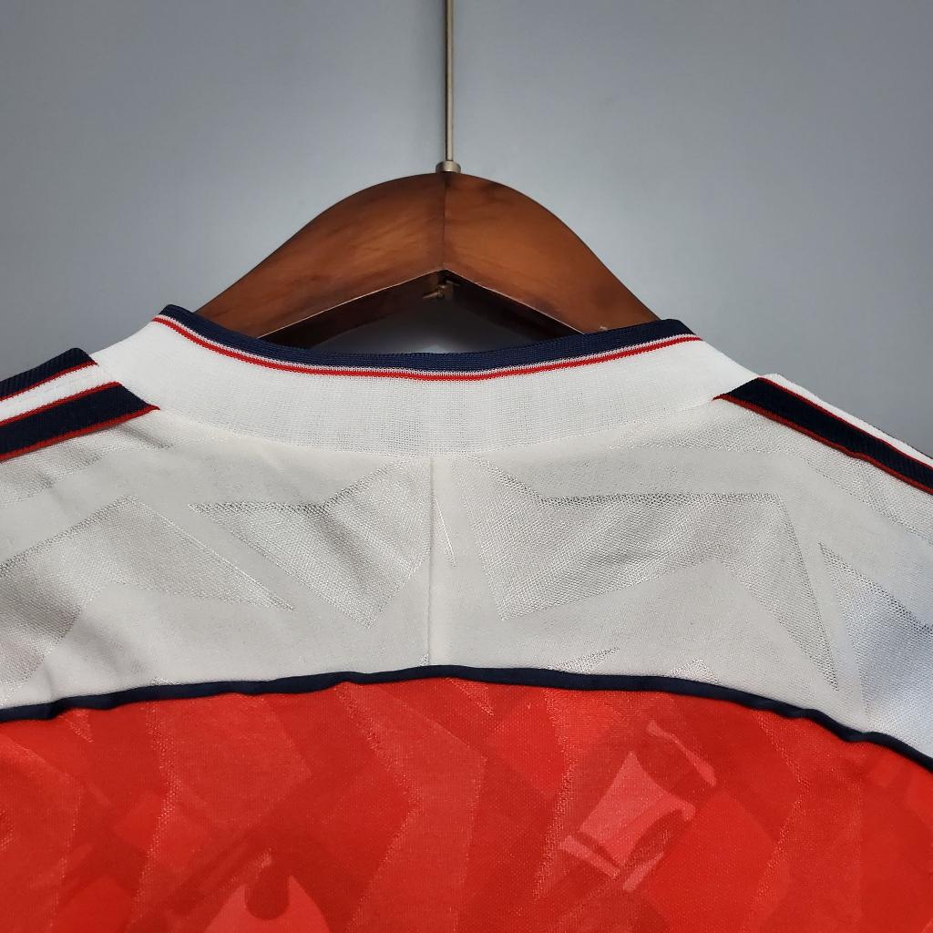 Áo Bóng Đá Retro Arsenal 1990 - Sân Nhà bản cao cấp vải Cotton Polyester