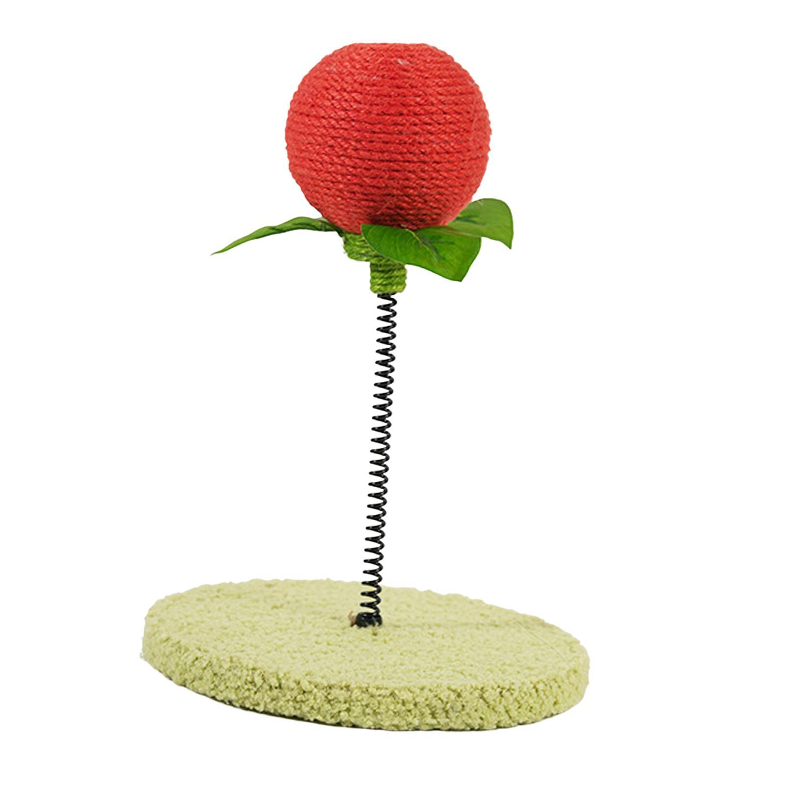 Cat Scratcher Toy Exercise Chasing Kitty Sisal Rope Rest Cat Scratching Ball