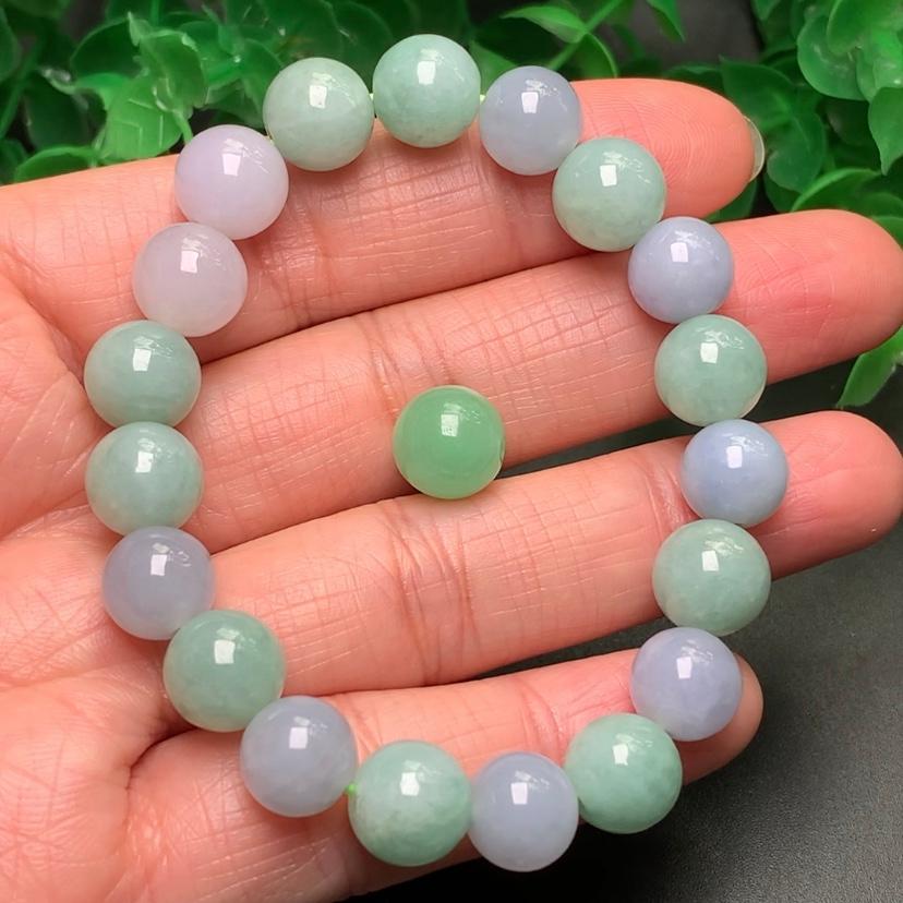 Vòng tay Ngọc phỉ thúy tự nhiên xanh tím