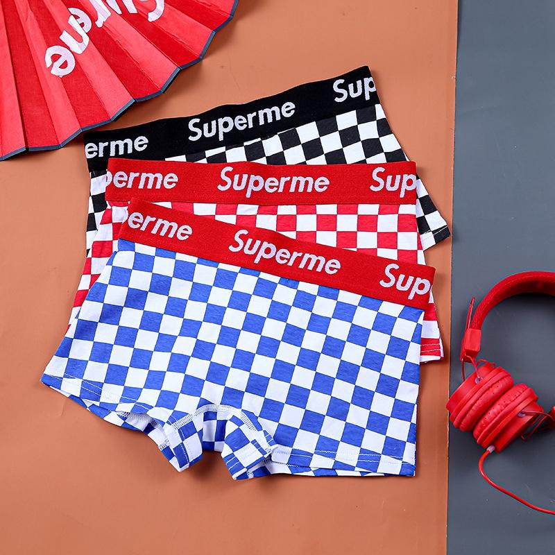 Combo 3 Quần , Quần lót nam boxer , quần sịp nam , Quần Superme (Hàng Cao Cấp Mã 2