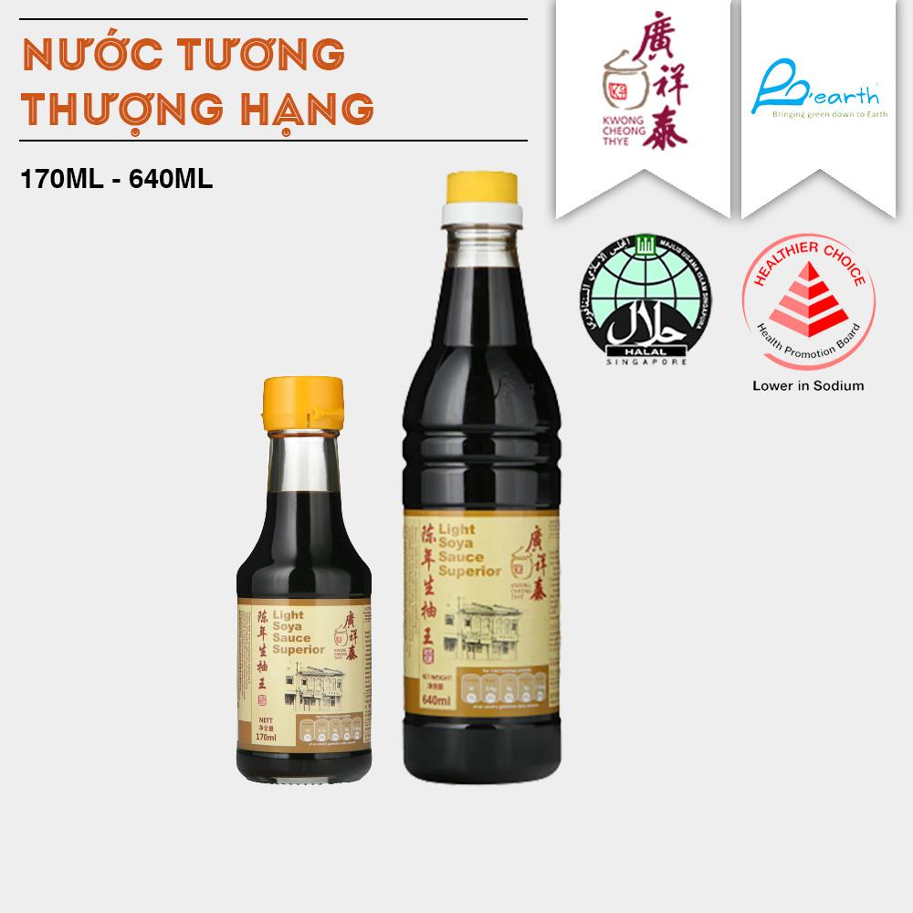 NƯỚC TƯƠNG THƯỢNG HẠNG - KWONG CHEONG THYE - 170ML/640ML