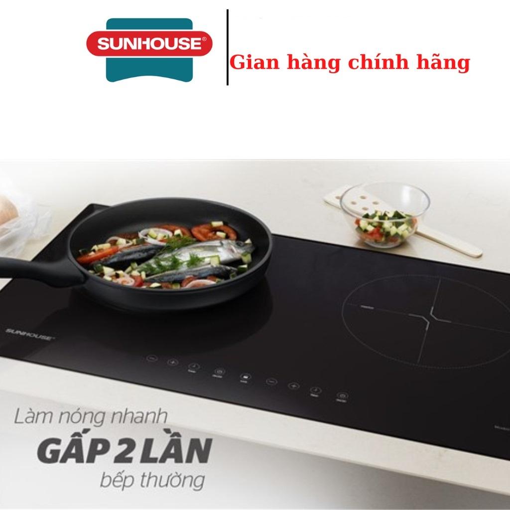 Bếp đôi điện từ Sunhouse SHB8100 - Hàng chính hãng