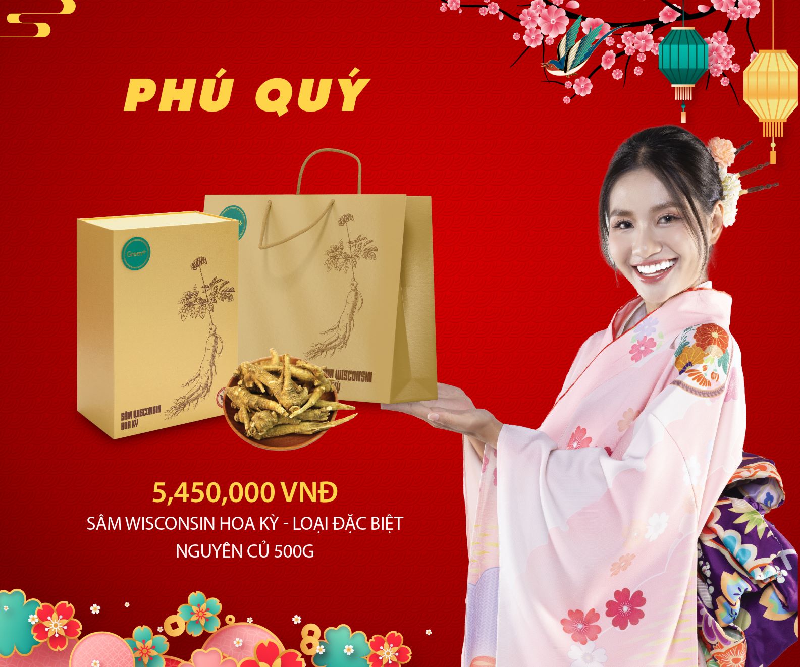 Hộp quà tết 2025 - Hộp quà sức khỏe Phú Quý