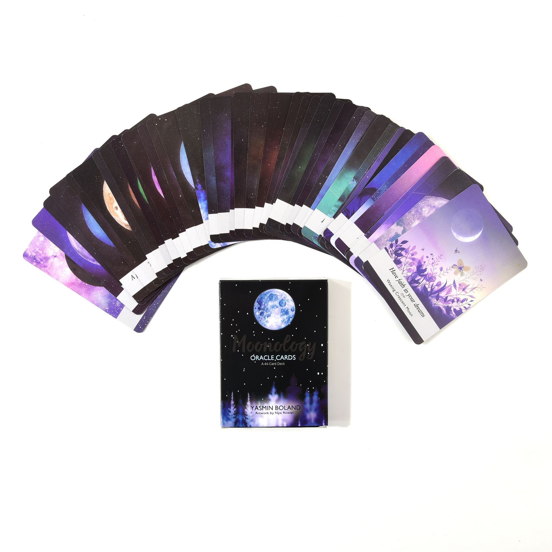 Bộ Bài Bói Moonology Oracle Cards: A 44-Card Deck Tarot Cao Cấp Bản Đẹp