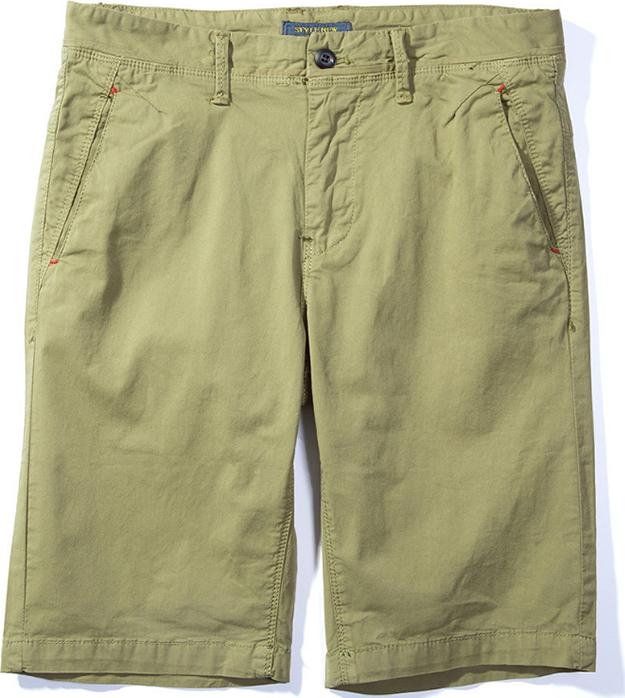 Summer solid color men's shorts Korean thin stretch men's pants