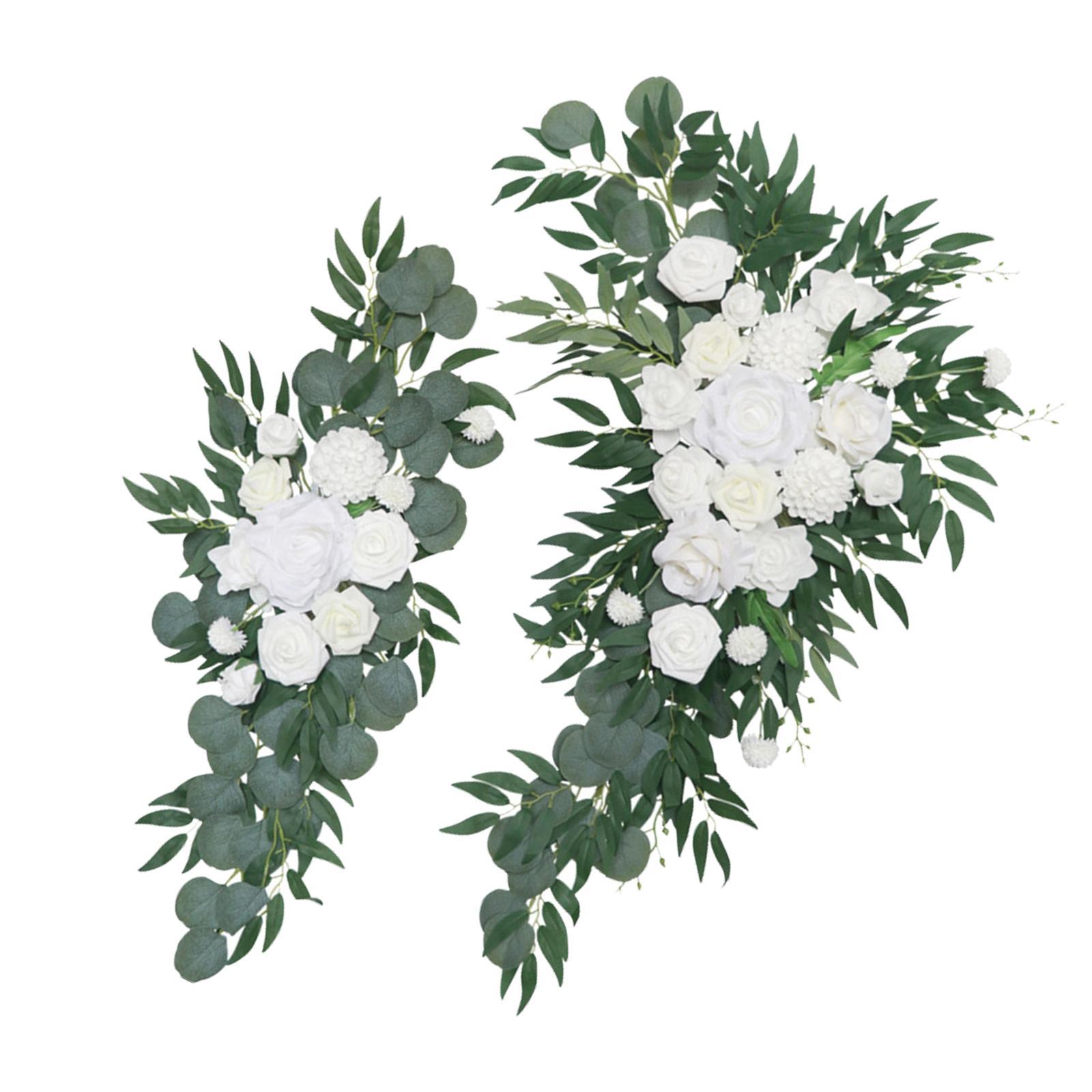 Wedding Arch Wreath Artificial Flower Swag for Ceremony Wedding Arch Decor