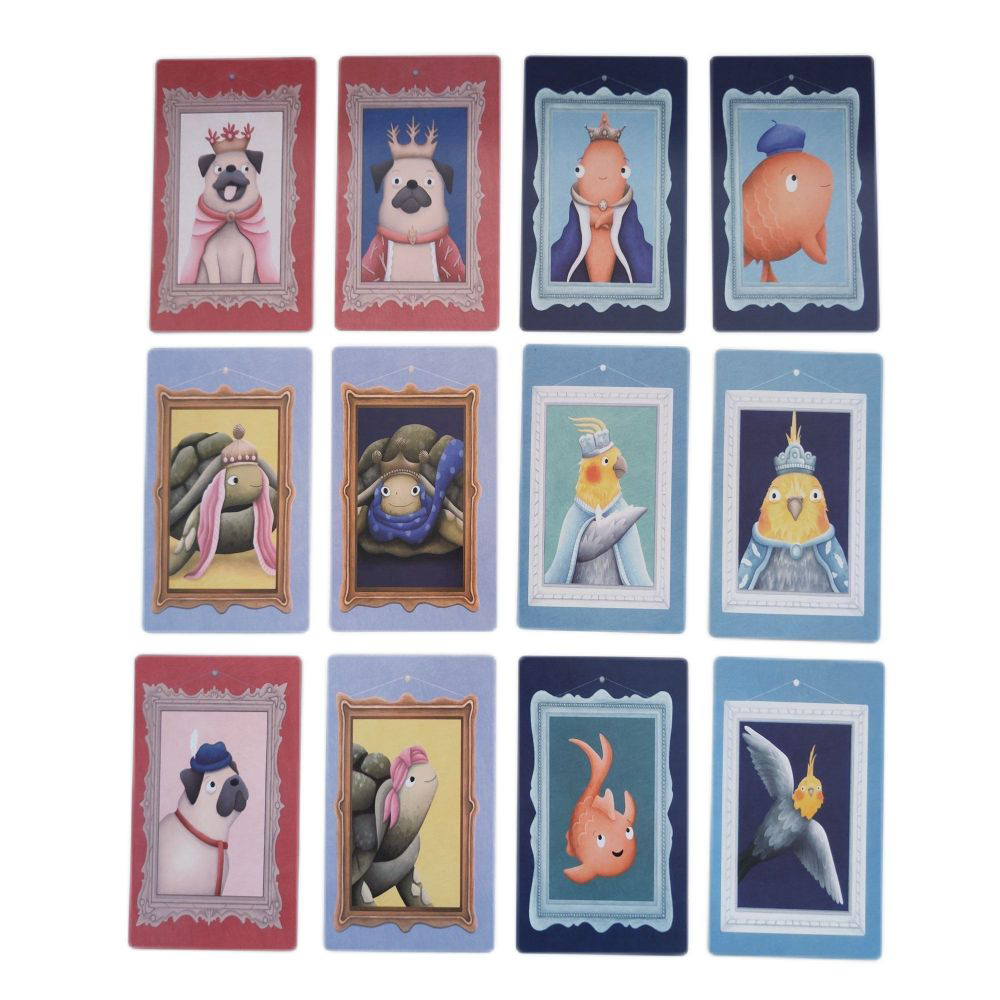 Bộ Bài Cute Ghost Tarot 78 lá 7x12 cm tặng đá thanh tẩy