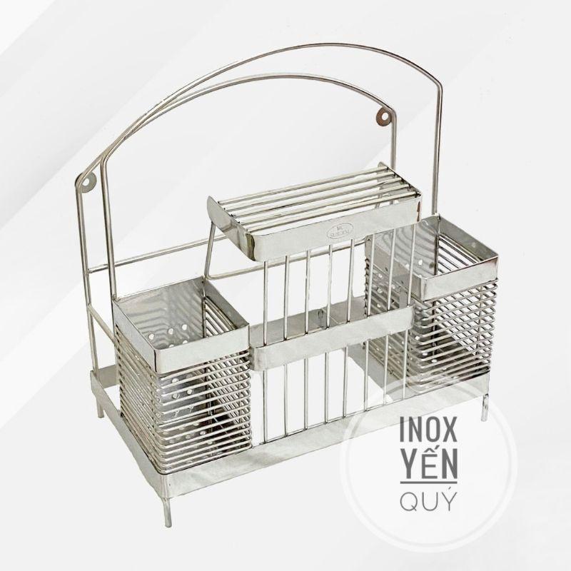 INOX304 GIÁ ĐỂ DAO THỚT ĐŨA .KỆ ĐA NĂNG ĐỰNG DAO THỚT ĐŨA. KỆ GÀI DAO THỚT ĐŨA ĐA NĂNG