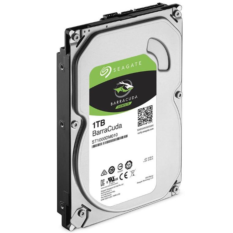 Ổ cứng HDD 3.5&quot; Seagate Barracuda - SKyhawk 1TB SATA 7200RPM- Chính Hãng - Bảo Hành 24 Tháng 1 đổi 1- Refurbished