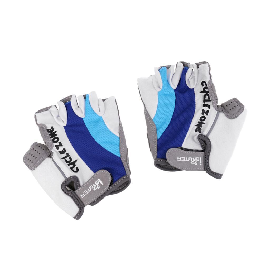 Shockproof Anti-slip Outdoor Professional Road Bike Bicycle Half Finger Cycling Gloves for Men Sport Gloves