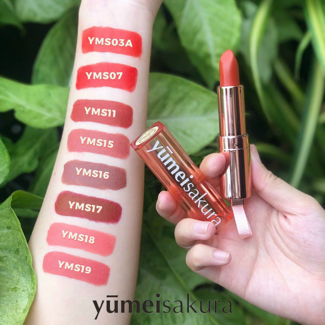 Son Thỏi Lì Mịn Chotto Matte Yumeisakura Hồng Đất Love Me Tonys Pink Lipstick YMS15 3.5g