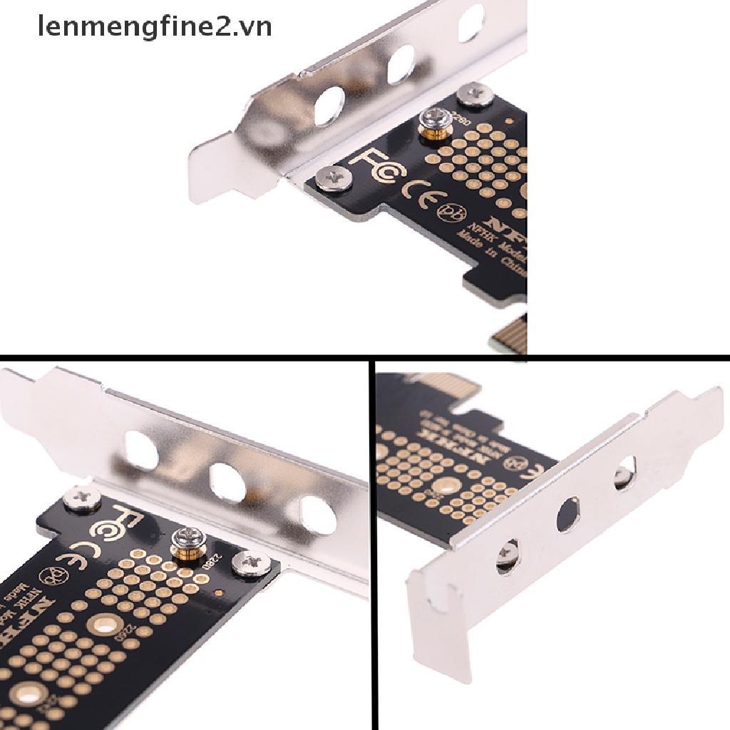 Thẻ FCC chuyển đổi NVMe PCIe M.2 NGFF SSD sang PCIe có giá đỡ